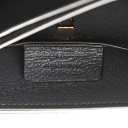 Salvatore Ferragamo Calfskin Medium Margot Top Handle Satchel Grey 7 of 10