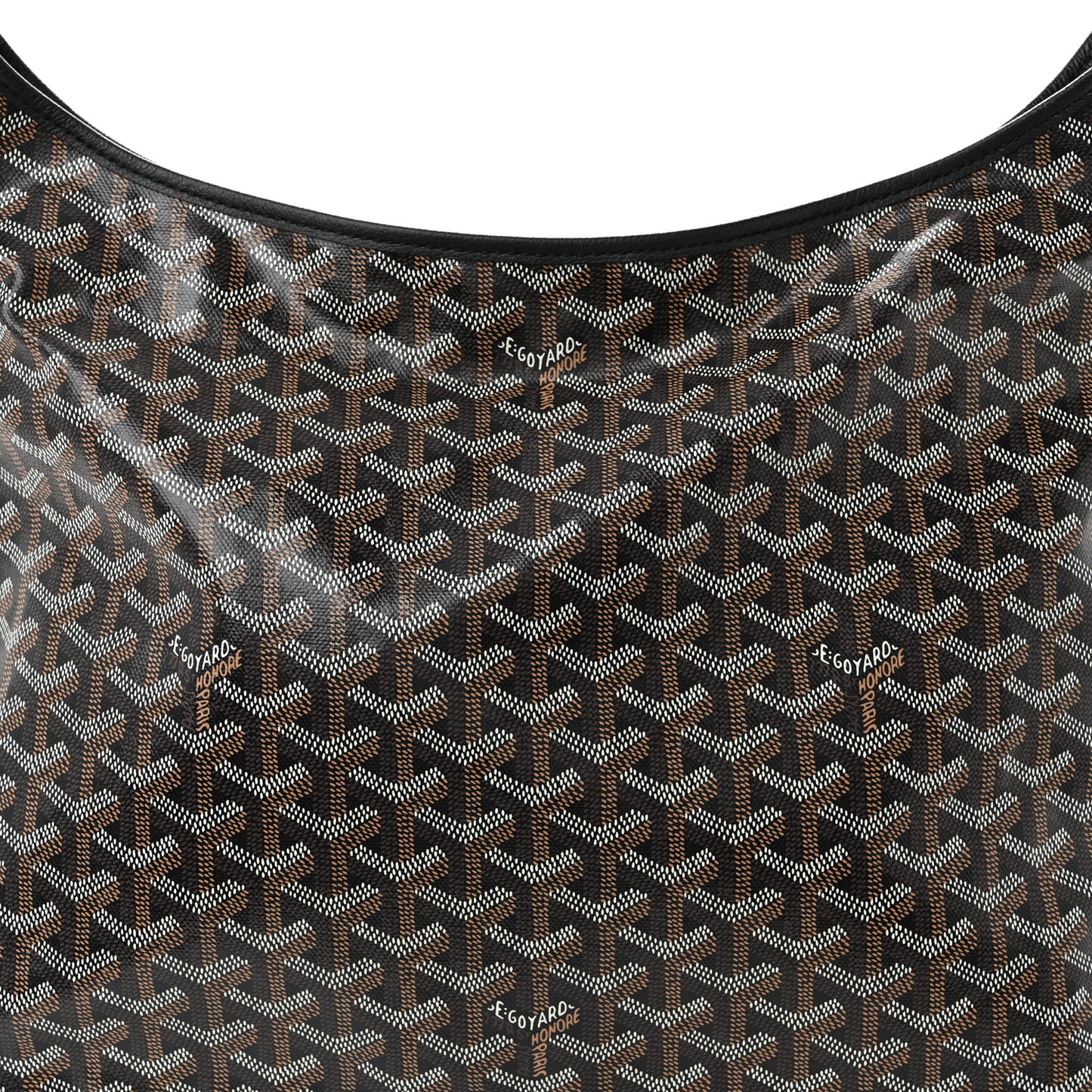 Goyardine Boheme Hobo Black