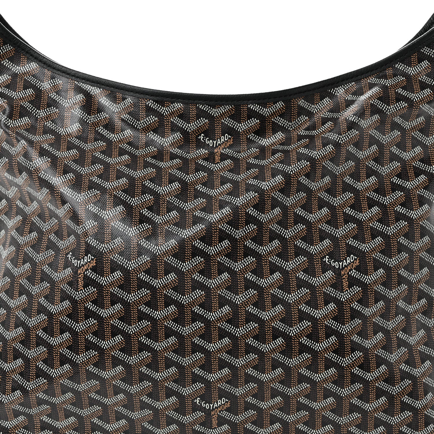Goyard Goyardine Boheme Hobo Black 9 of 11