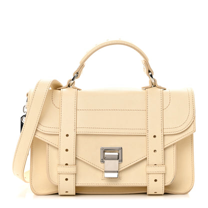 Proenza Schouler Lambskin Tiny PS1 Satchel Beige 1 of 14