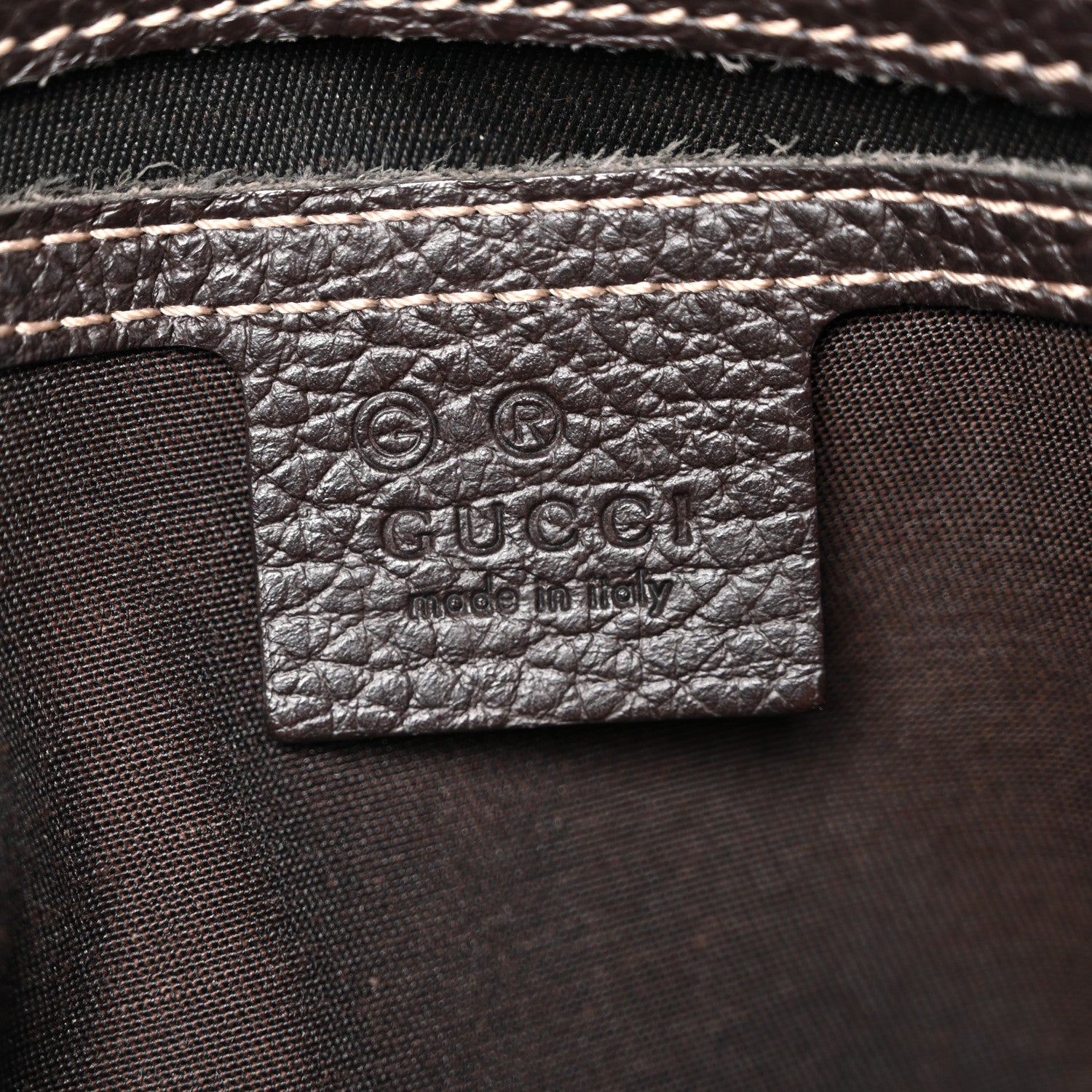 Gucci Crystal Monogram Medium Abbey Tote Brown 6 of 15