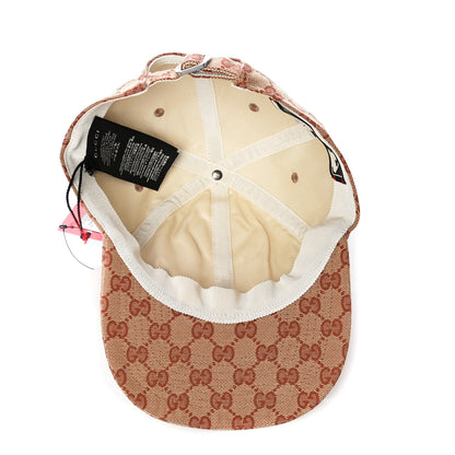 Gucci X MLB Monogram NY Yankees Baseball Hat 57-61 Beige Ruggine 4 of 9