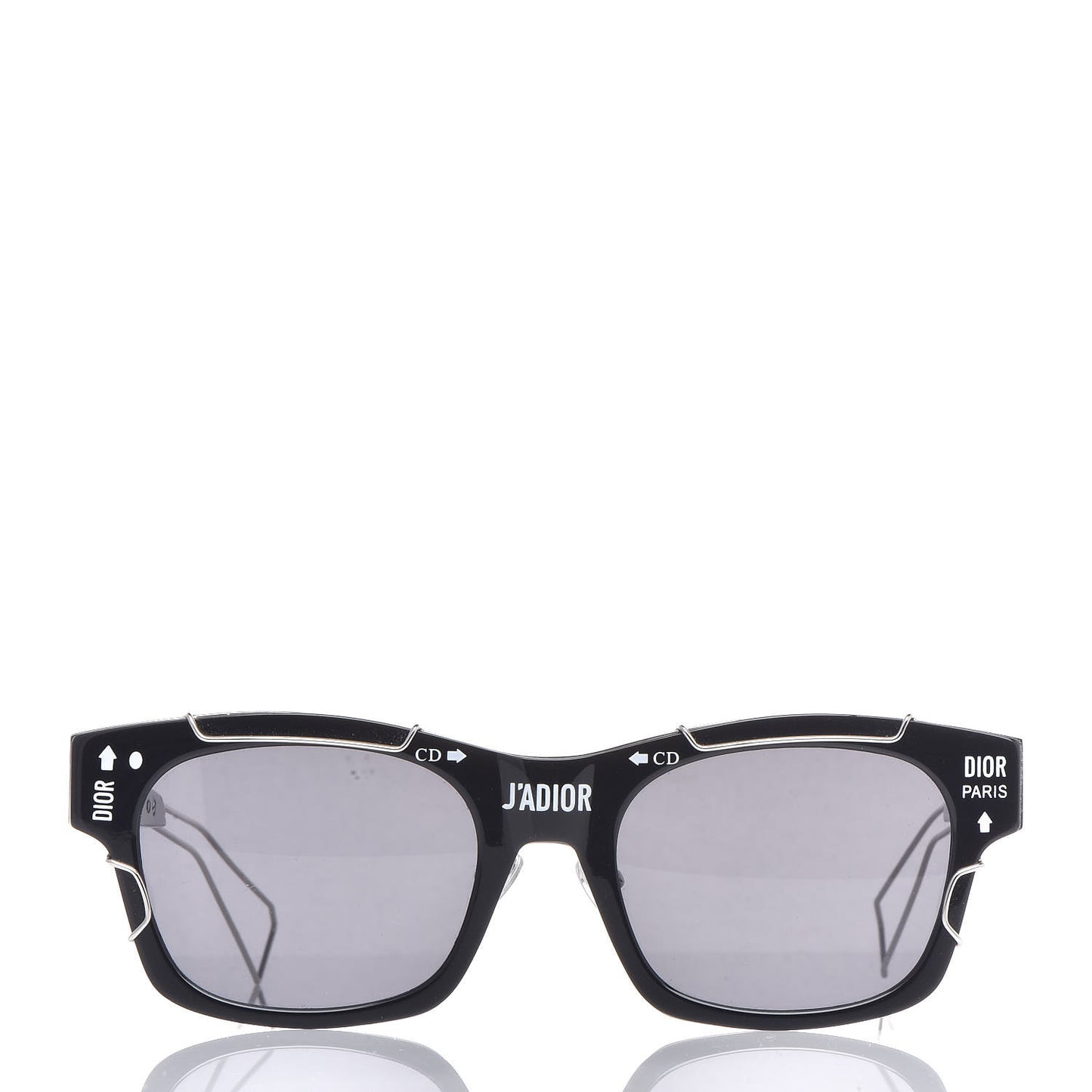 Acetate J'adior Sunglasses Black