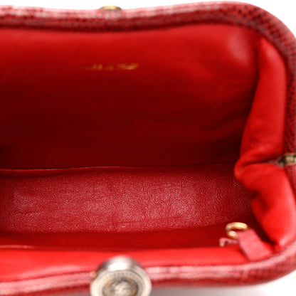 Chanel Lizard Timeless Clutch Red 4 of 7