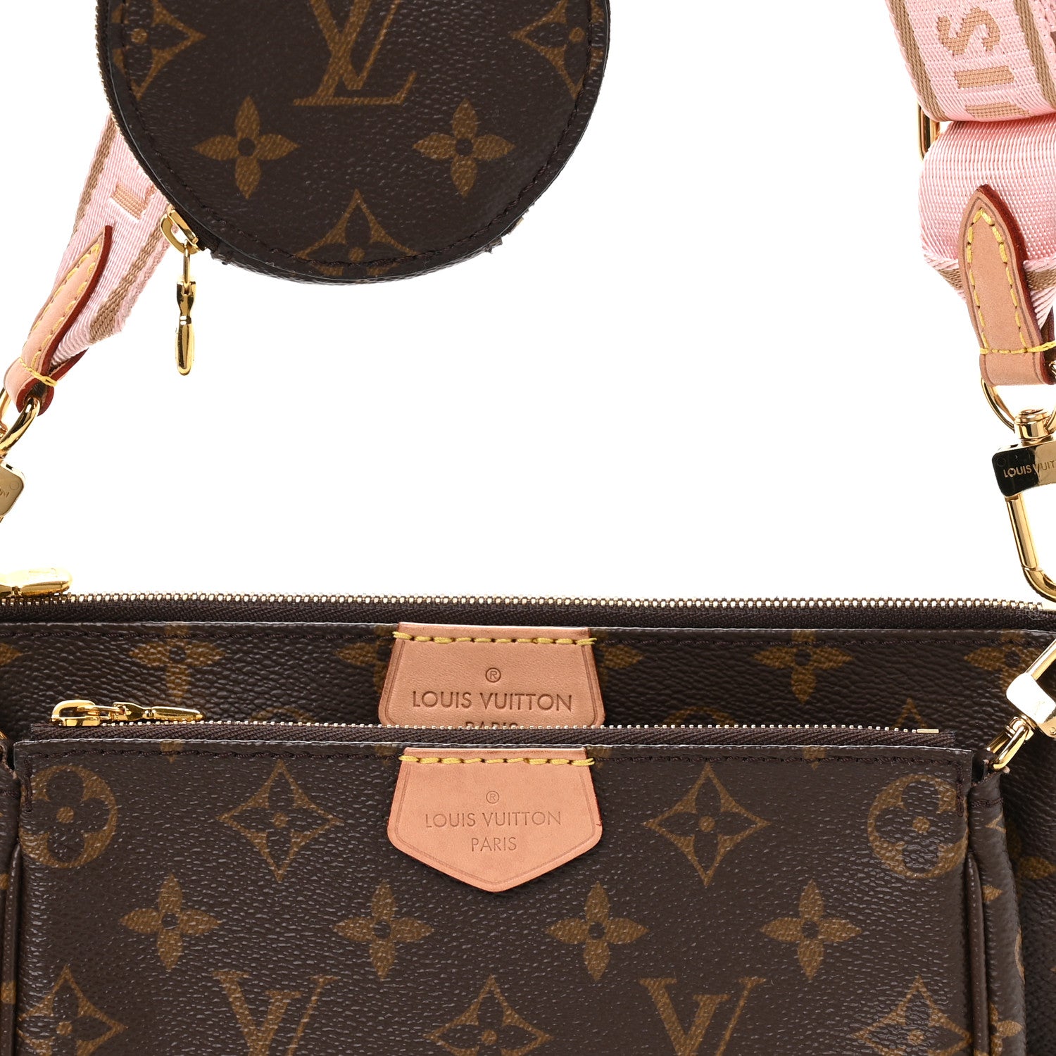 Louis Vuitton Monogram Multi Pochette Accessories Rose Clair 9 of 11