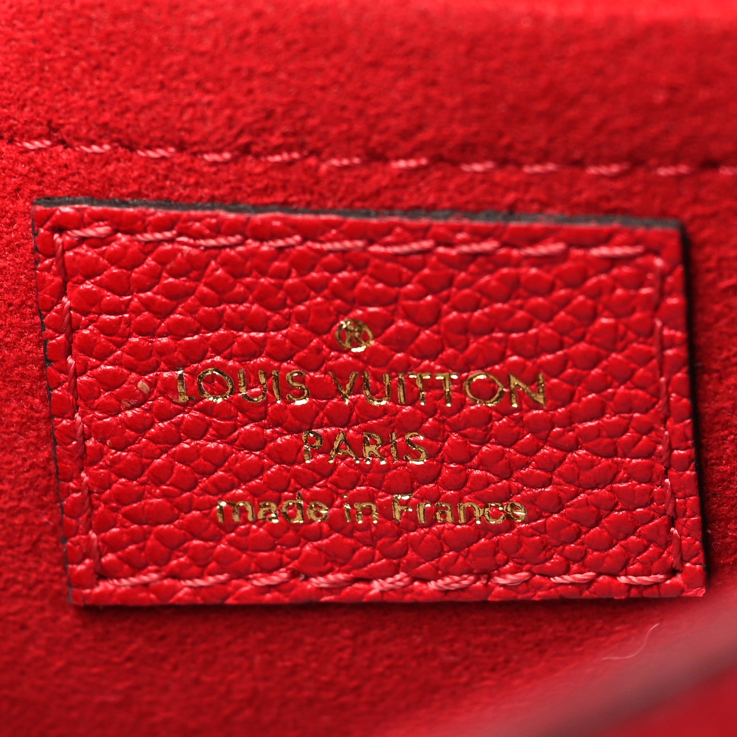 Louis Vuitton Empreinte Vavin BB Scarlet 7 of 10