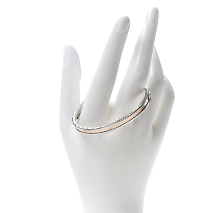 Bulgari 18K Rose Gold Stainless Steel B.Zero1 Cuff Bracelet SM 2 of 8