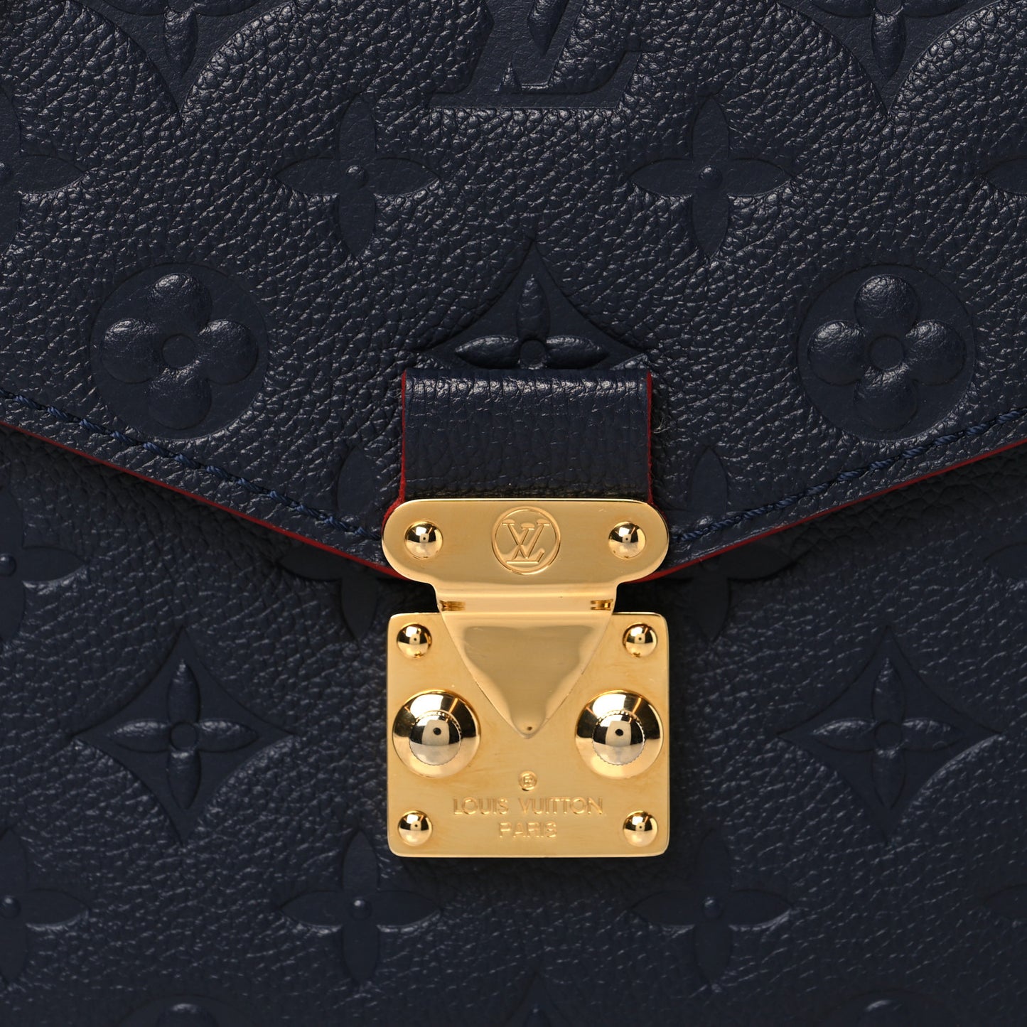 Empreinte Pochette Metis Marine Rouge