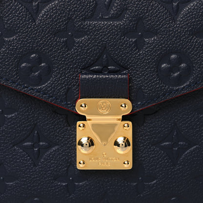 Louis Vuitton Empreinte Pochette Metis Marine Rouge 8 of 10