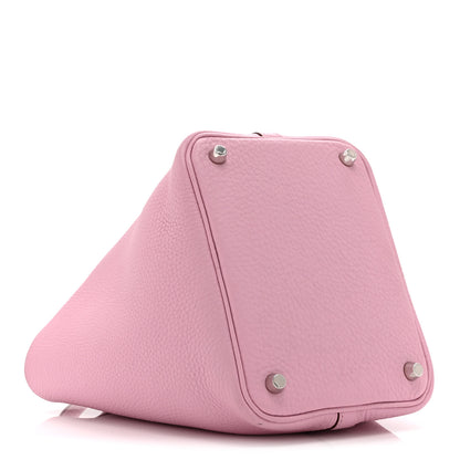 Hermes Taurillon Clemence Picotin Lock 18 PM Mauve Sylvestre 4 of 14