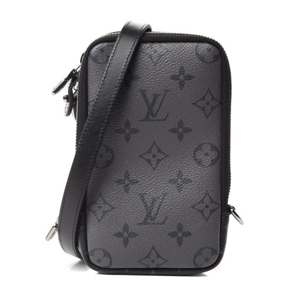 Louis Vuitton Monogram Eclipse Reverse Double Phone Pouch 1 of 11