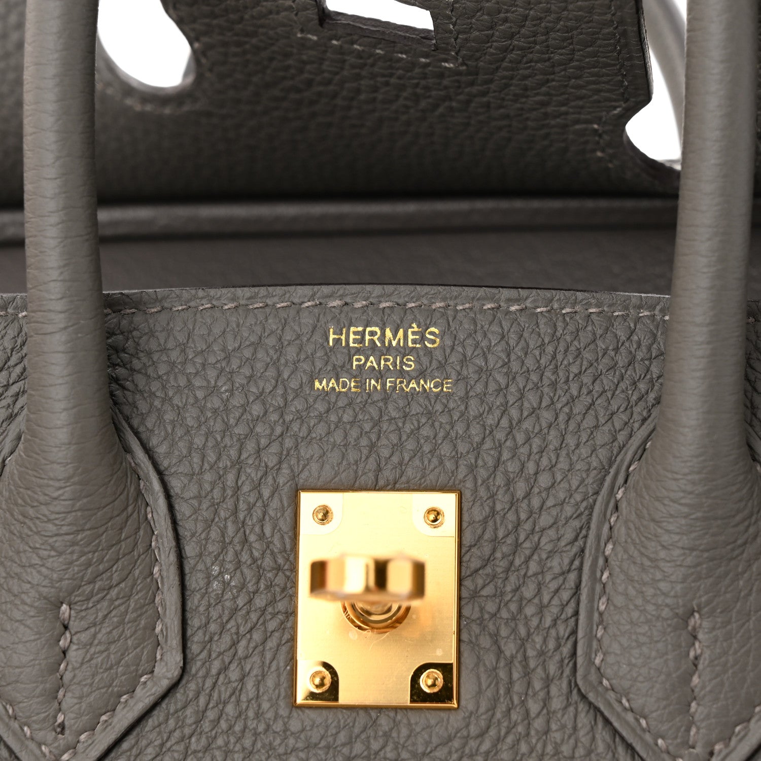 Hermes Togo Birkin 25 Gris Meyer 6 of 11