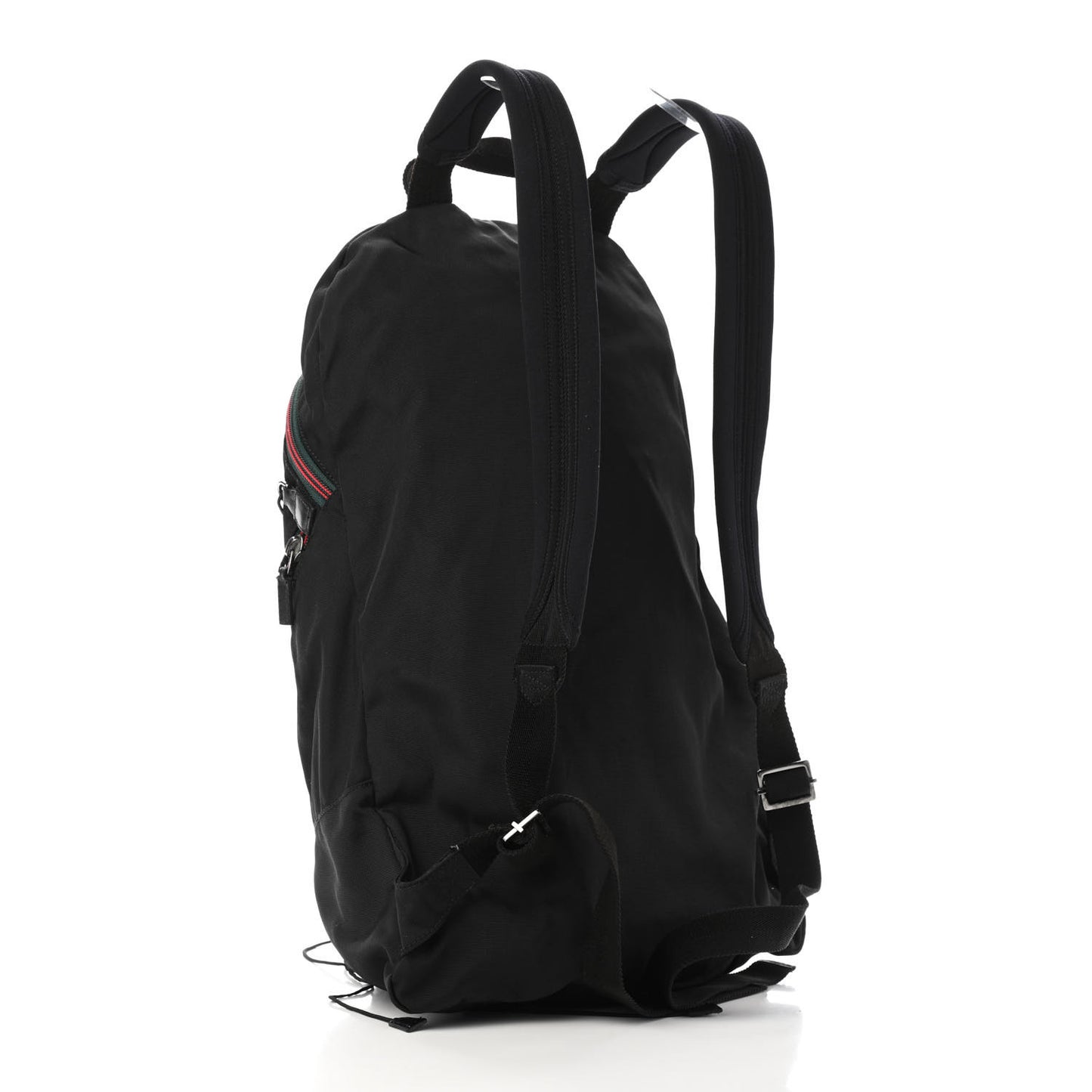 Nylon Web Backpack Black