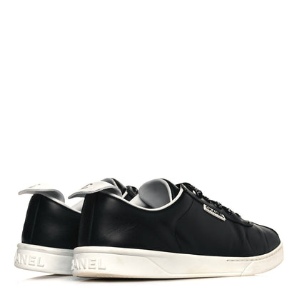Chanel Calfskin Mens Sneakers 44 Black 4 of 11