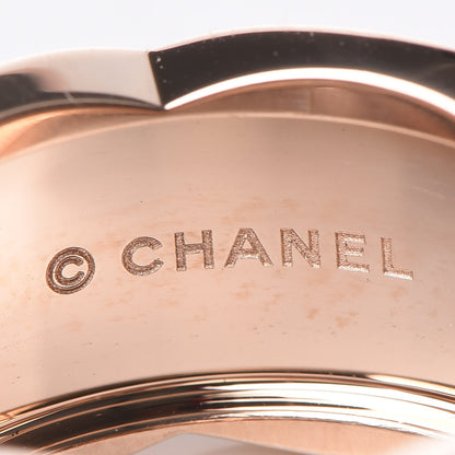 Chanel 18K Beige Gold Diamond Large Coco Crush Ring 54 6.75 5 of 8
