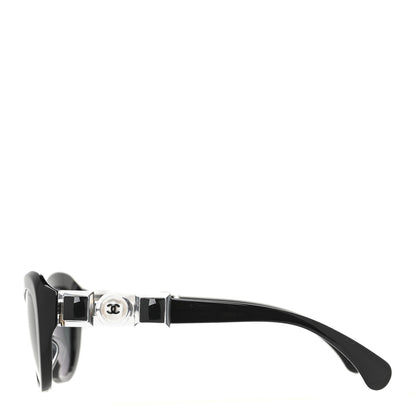 Chanel Acetate Pearl Butterfly Sunglasses 5445-H-A Black 4 of 7