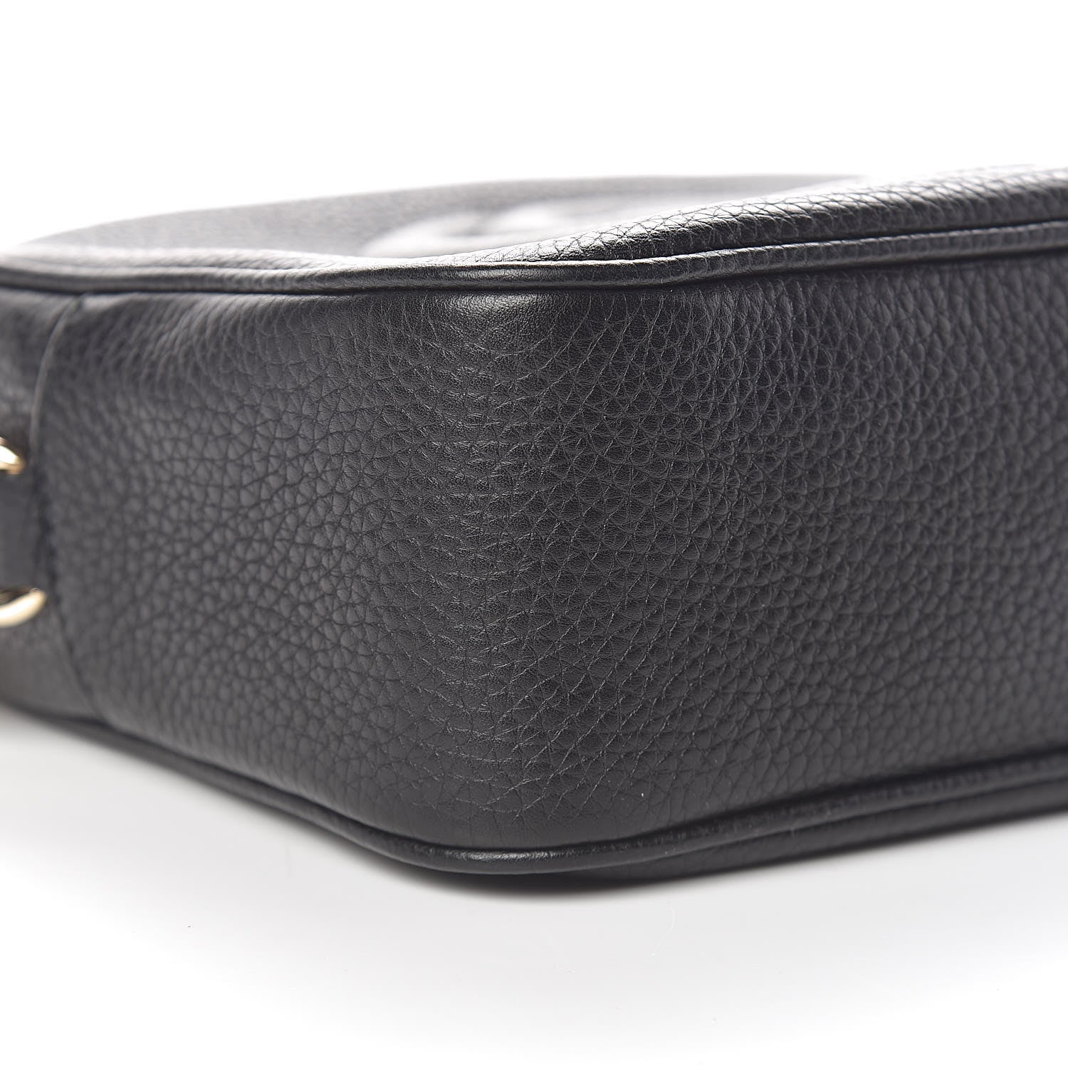 Gucci Pebbled Calfskin Small Soho Disco Bag Black 8 of 11