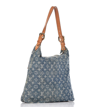 Louis Vuitton Denim Baggy GM Blue 3 of 16