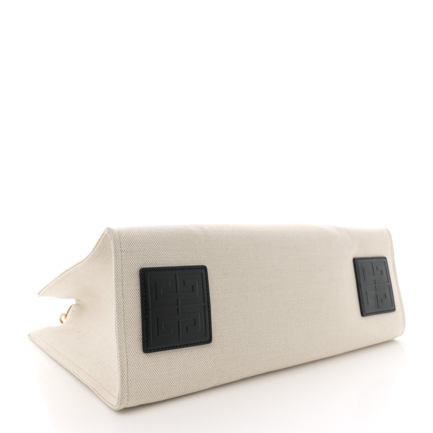 Canvas Medium G-Tote Beige Black