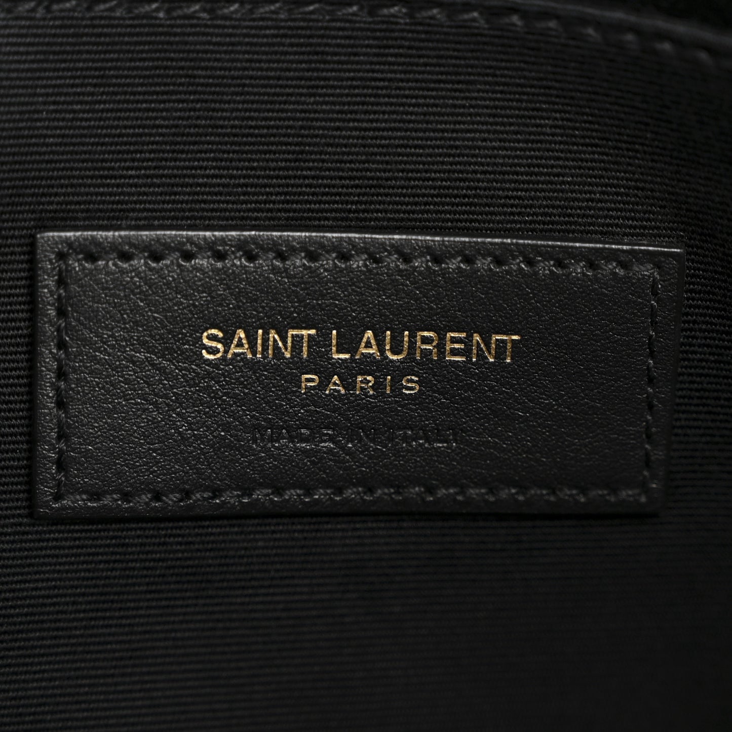 Grain De Poudre Monogram Belt Bag Black