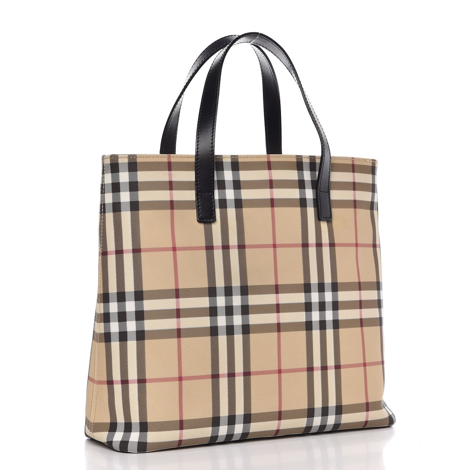 Burberry House Check Medium Tote Black 3 of 7