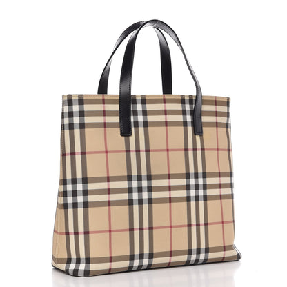 Burberry House Check Medium Tote Black 3 of 7