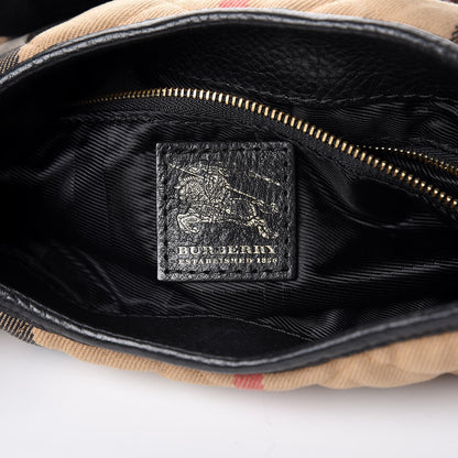 Burberry House Check Quilted Brook Hobo 6 of 8
