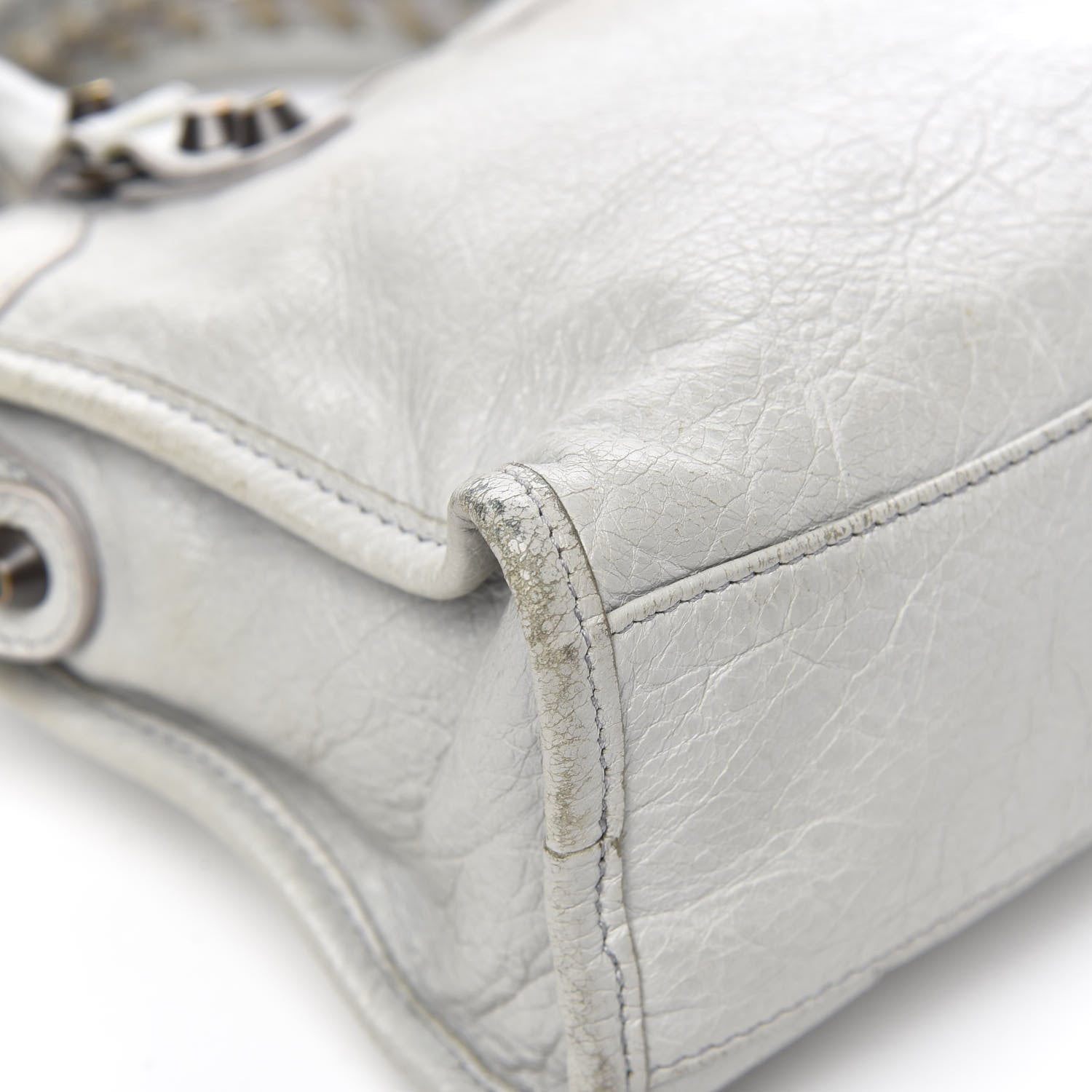 Balenciaga Agneau Classic Hardware Mini City Gris Glace 13 of 15