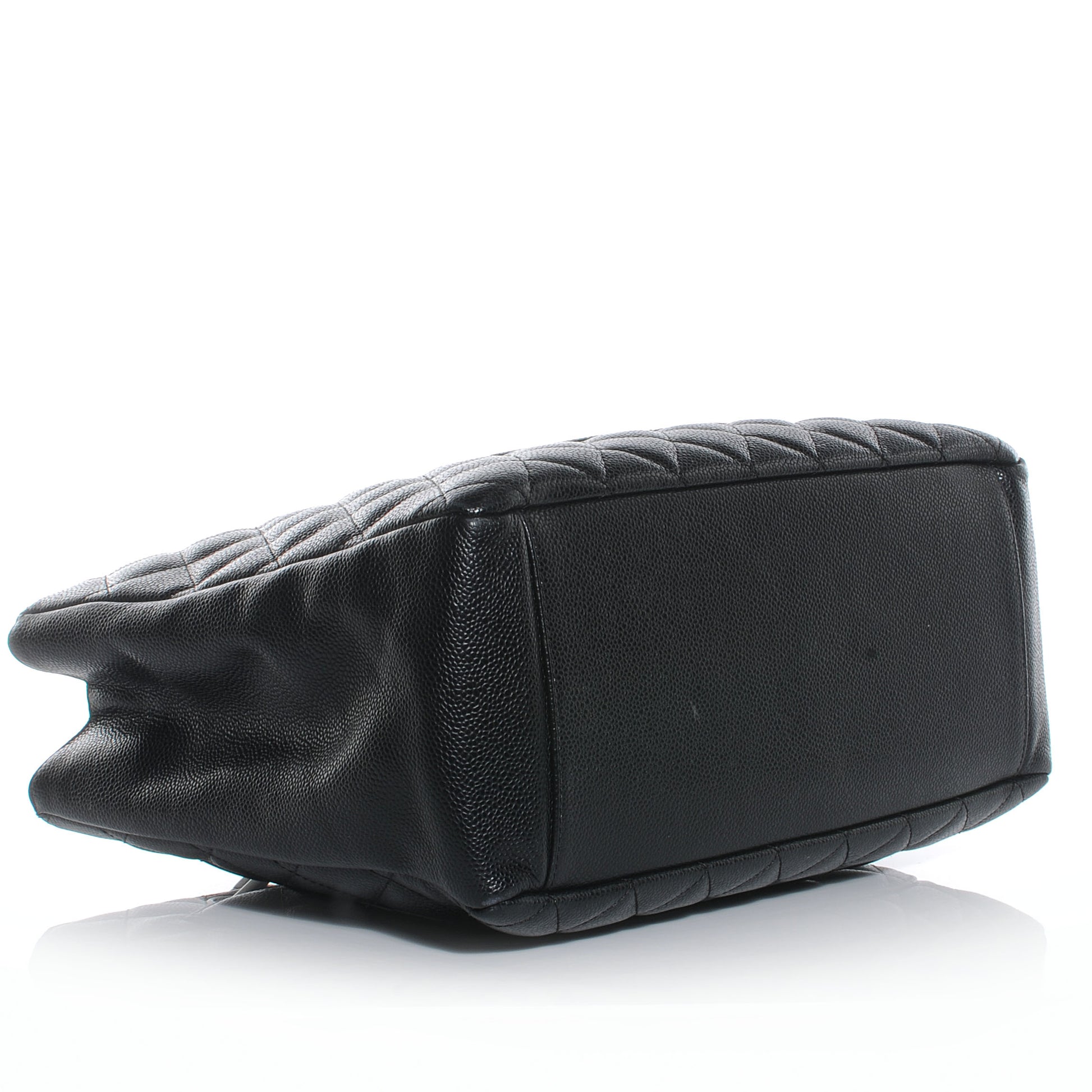 Chanel Caviar Grand Shopping Tote GST Black 4 of 7