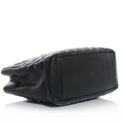 Chanel Caviar Grand Shopping Tote GST Black 4 of 7