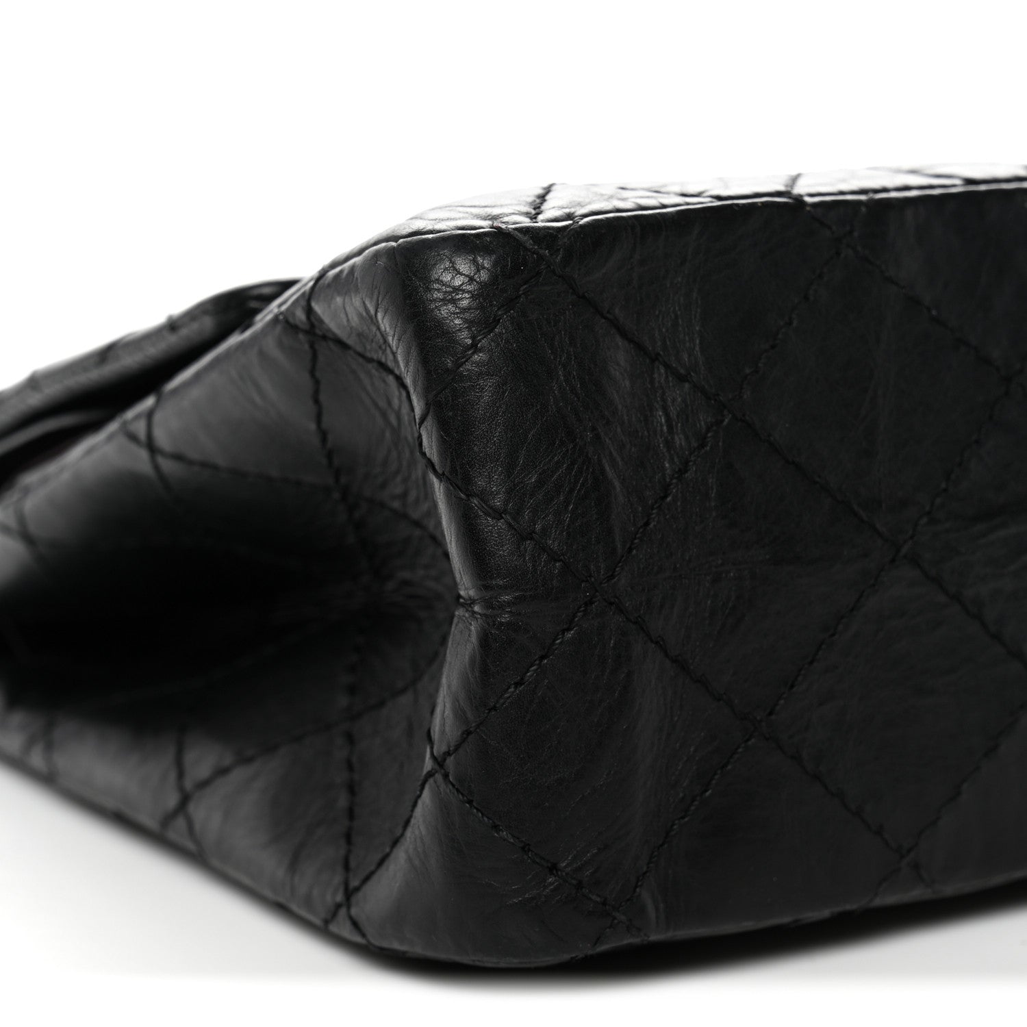 Chanel Aged Calfskin Quilted 2.55 Reissue 226 Flap Black 9 of 12