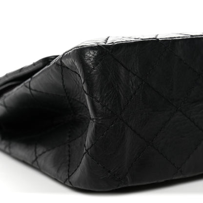 Chanel Aged Calfskin Quilted 2.55 Reissue 226 Flap Black 9 of 12