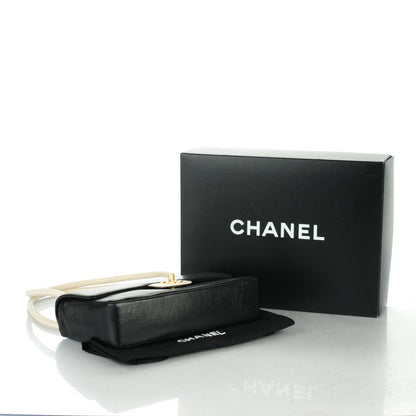 Chanel Lambskin Perforated Flap Black 4 of 8