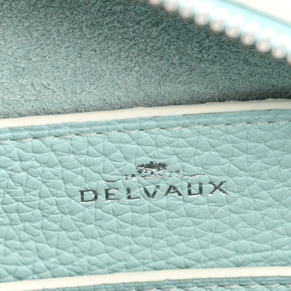 Delvaux Taurillon Soft Mini Cool Box Satchel Light Blue 6 of 13