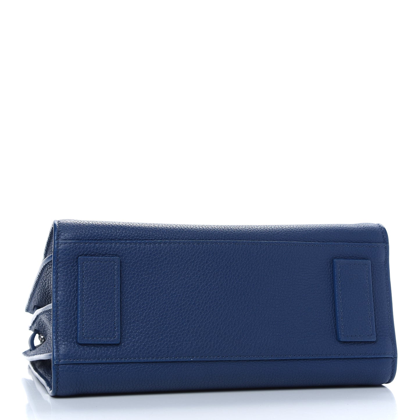 Grained Calfskin Baby Sac De Jour Souple Denim