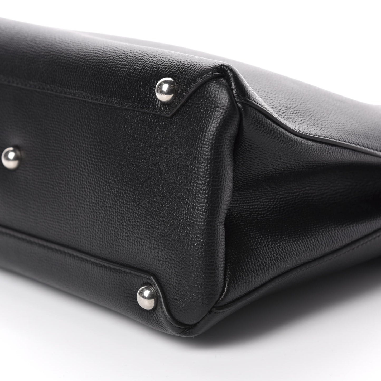 Derby Calfskin House Check Medium Banner Tote Black