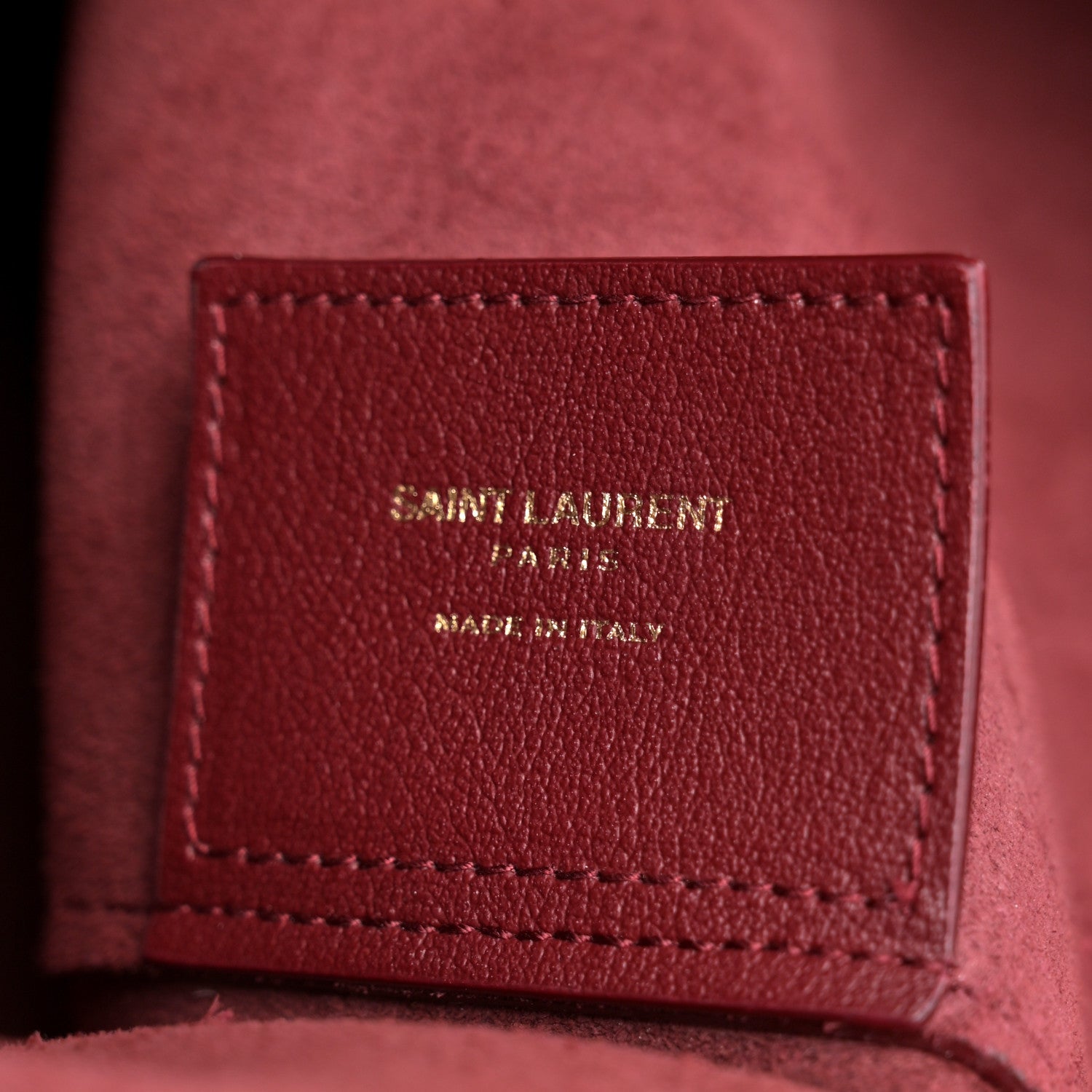 Saint Laurent Calfskin Large Shopping Tote Palissandre 8 of 13