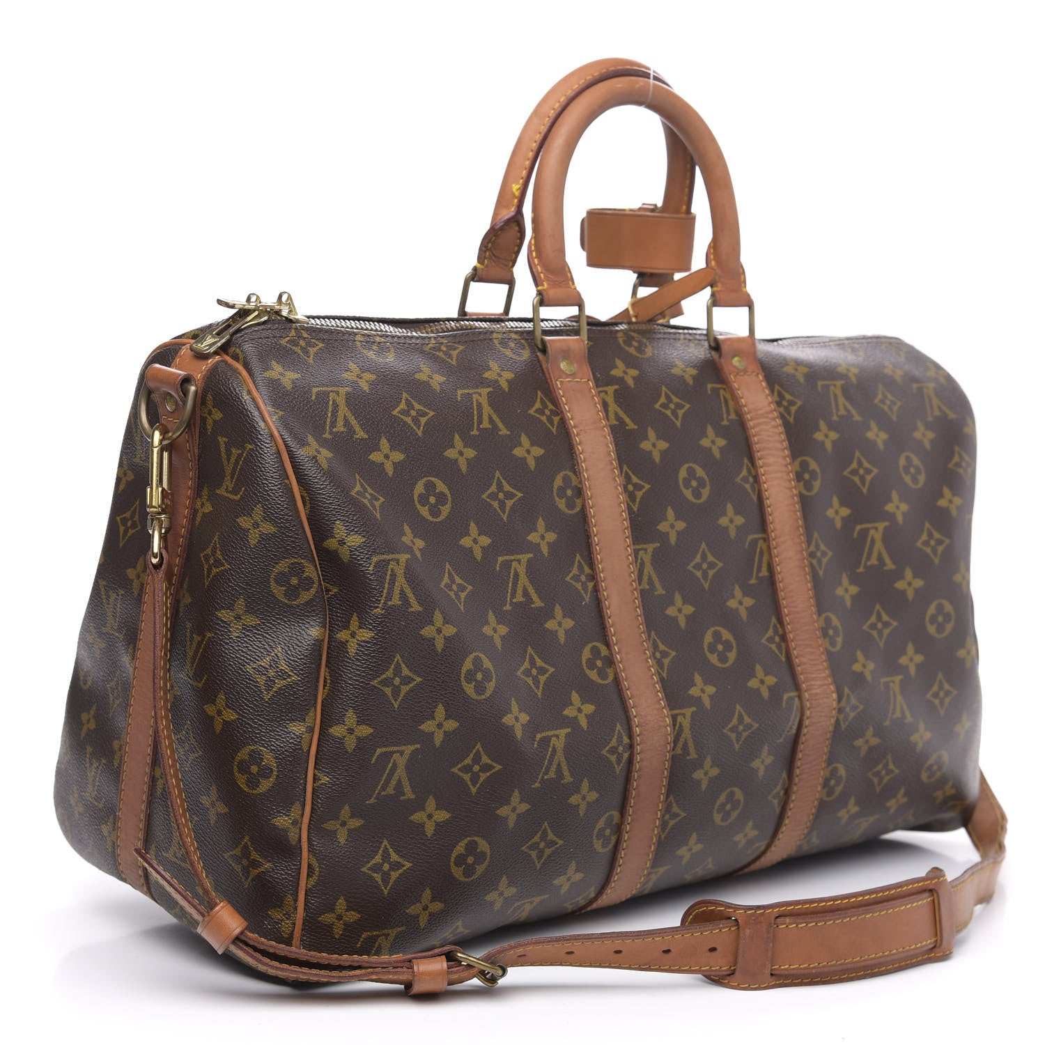 Louis Vuitton Monogram Keepall Bandouliere 45 3 of 18