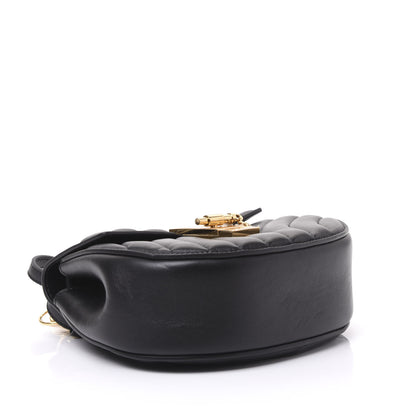 Chloe Calfskin Quilted Mini Drew Bijou Shoulder Bag Black 3 of 8