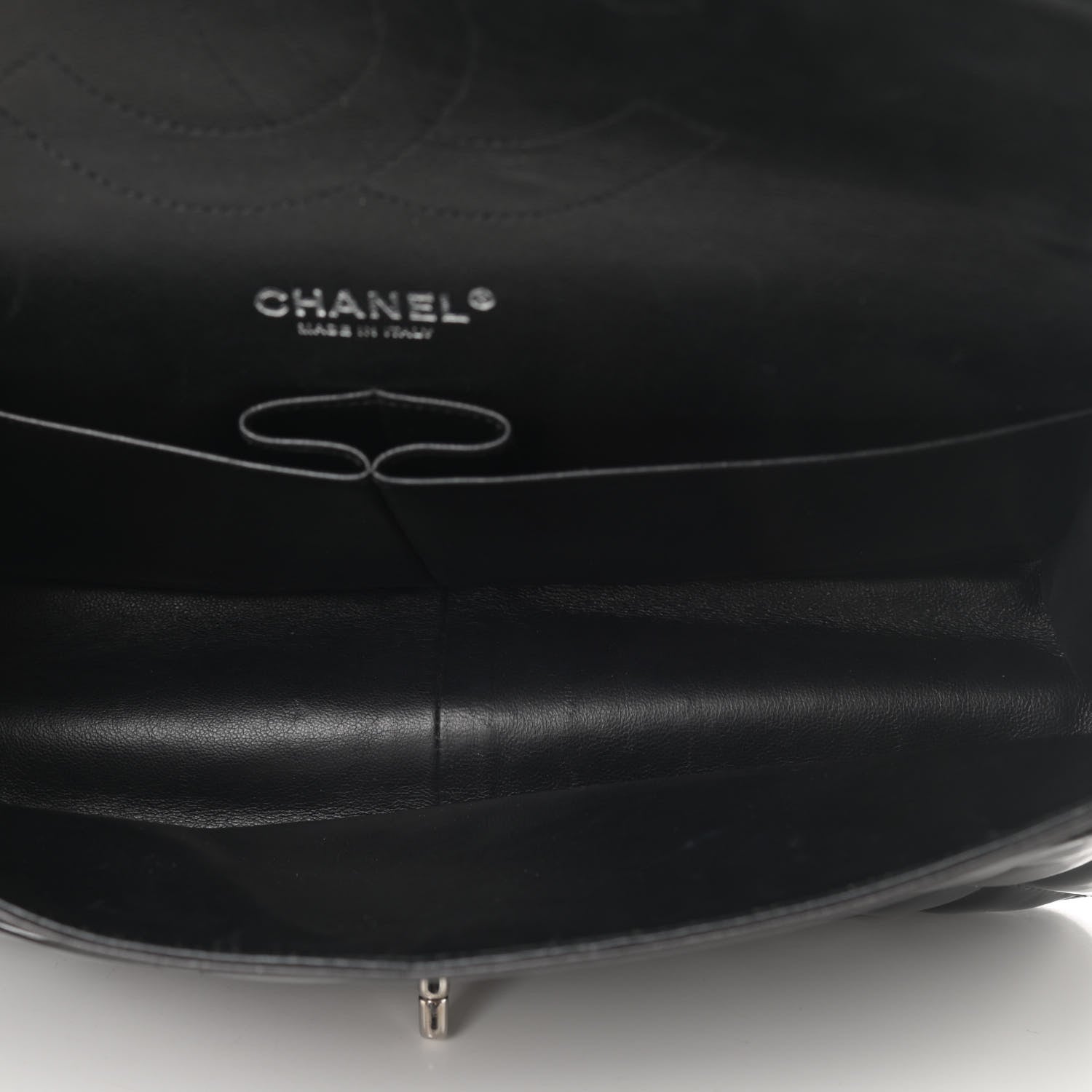 Chanel Patent Quilted Jumbo Double Flap Black 5 of 15