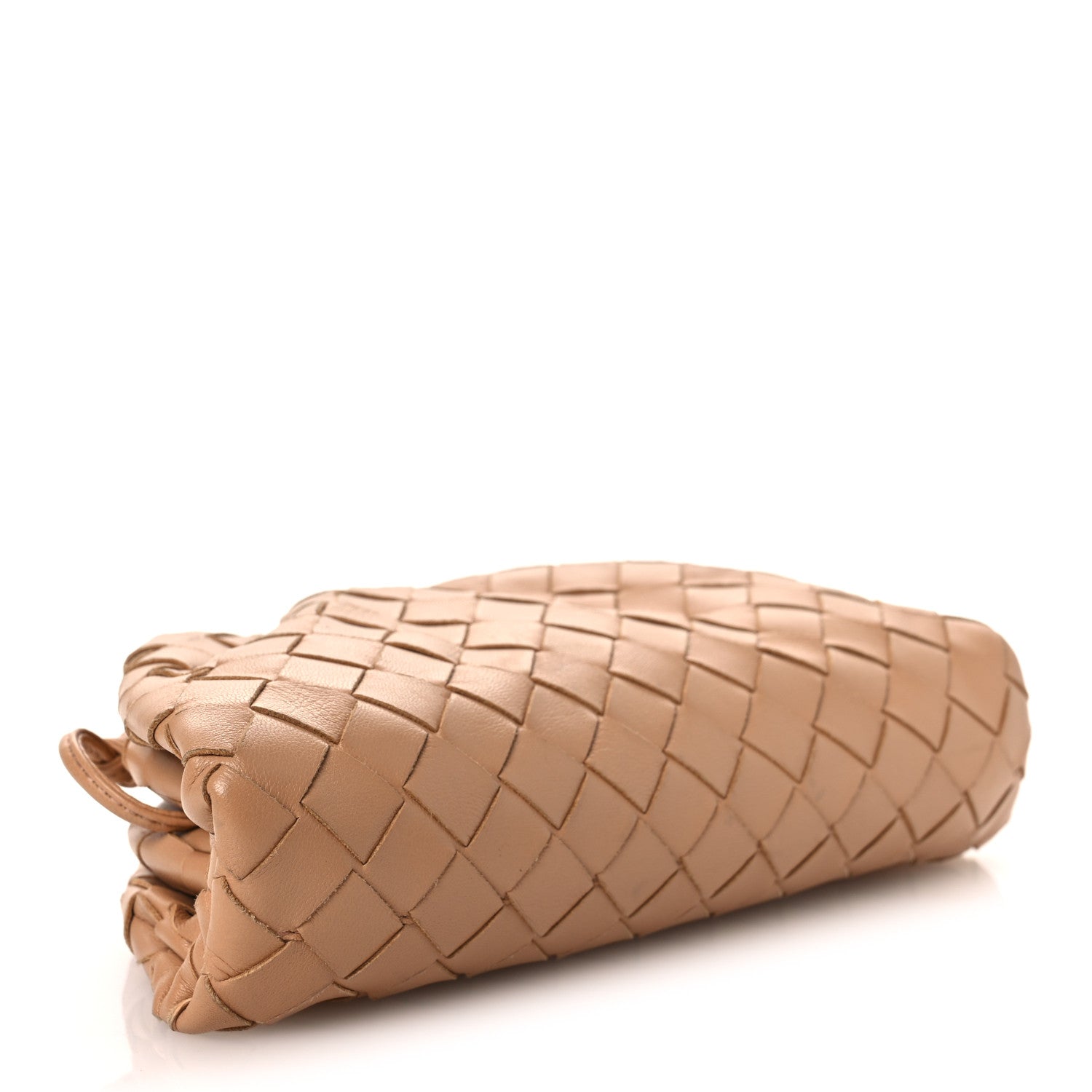 Bottega Veneta Nappa Intrecciato The Mini Pouch Almond 4 of 10