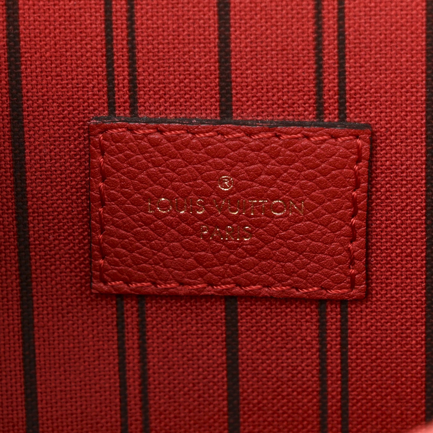 Louis Vuitton Empreinte Pochette Metis Cherry 6 of 9