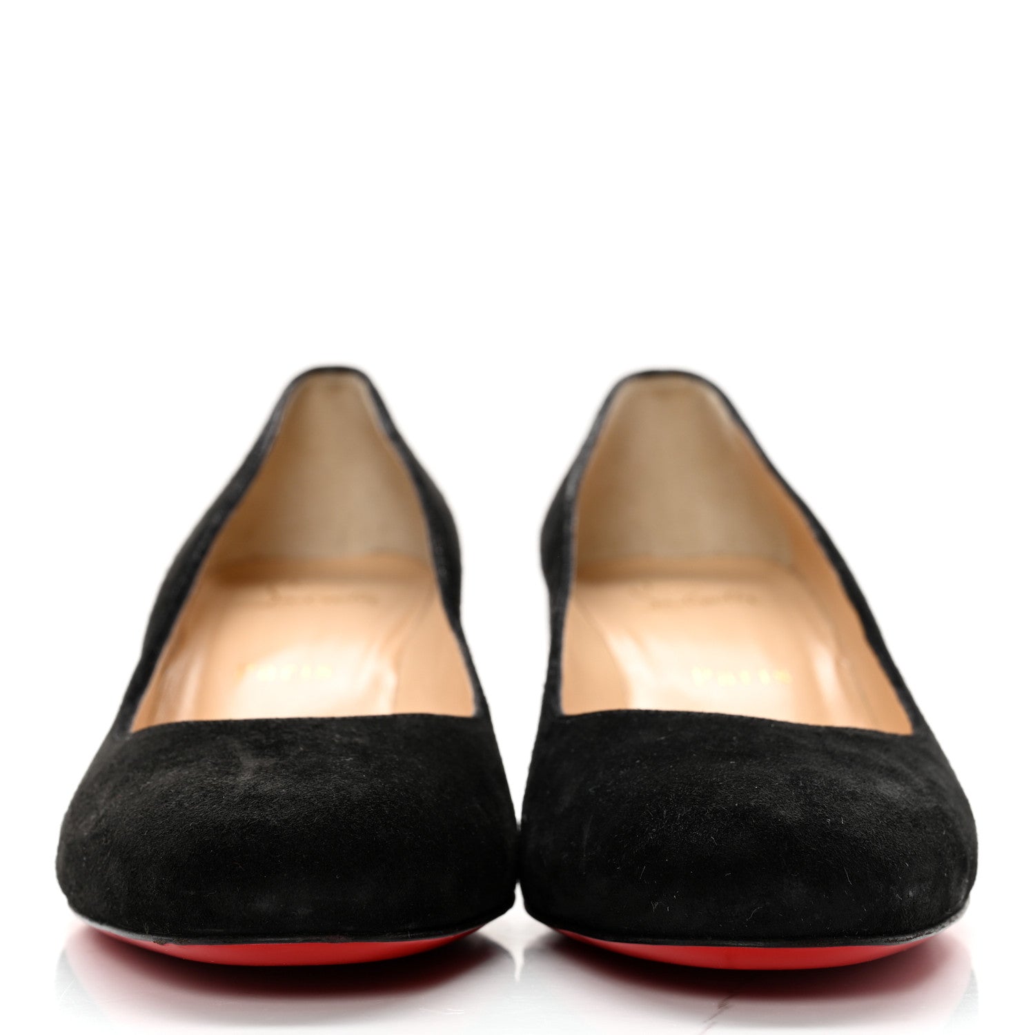 Christian Louboutin Veau Velours Miss Sab 55 Pumps 36.5 Black 2 of 12