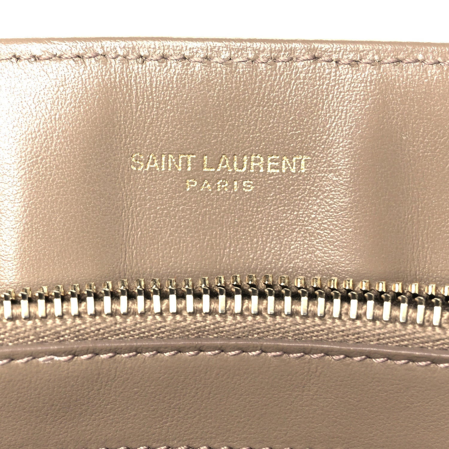 Saint Laurent Calfskin Y Quilted Monogram Medium Loulou Chain Satchel Dark Latte 6 of 11
