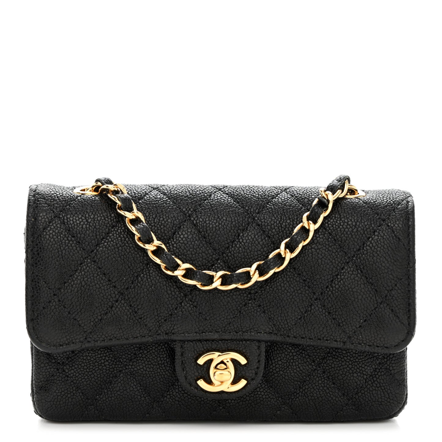 Lambskin Calfskin Tweed Success Story Set of 4 Minis Bags Black