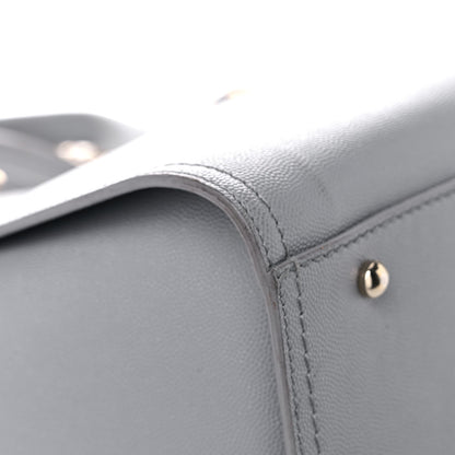 Chanel Caviar Studded Small Deauville Tote Grey 7 of 18
