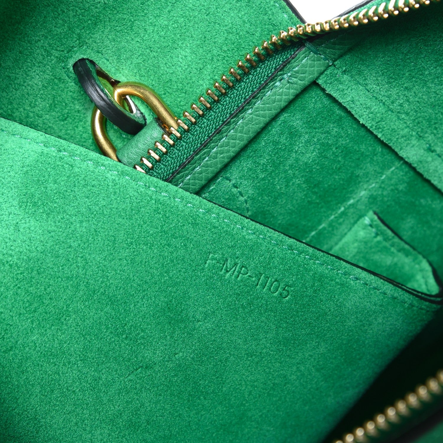 Celine Grained Calfskin Mini Belt Bag Mint 8 of 8