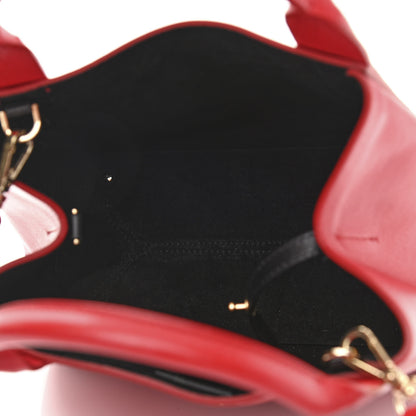 Lanvin Smooth Calfskin Mini Trapeze Red Lipstick 4 of 12