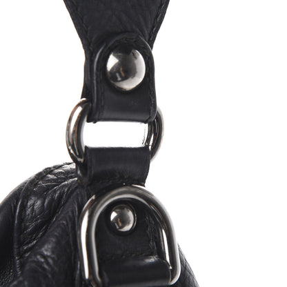 Gucci Pebbled Calfskin Medium Icon Bit Shoulder Bag Black 10 of 16