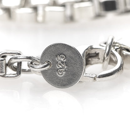 Tiffany Sterling Silver 4mm Venetian Link Bracelet 6 of 7